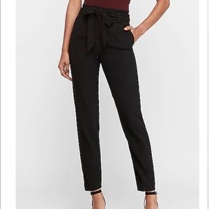 EUC Express paper bag ankle length pants